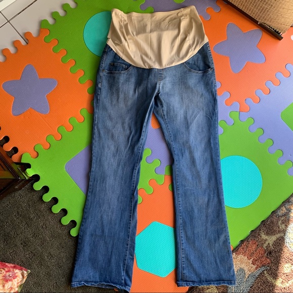 Kim + Kai Maternity Bootcut Jeans Size 32 - Picture 1 of 3